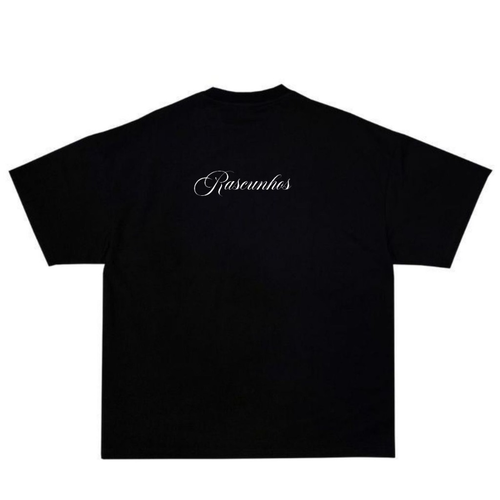 Camiseta Rascunhos classic preta