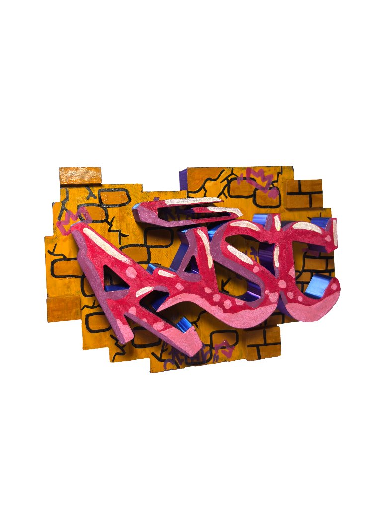 Placa Graffiti Personalizada