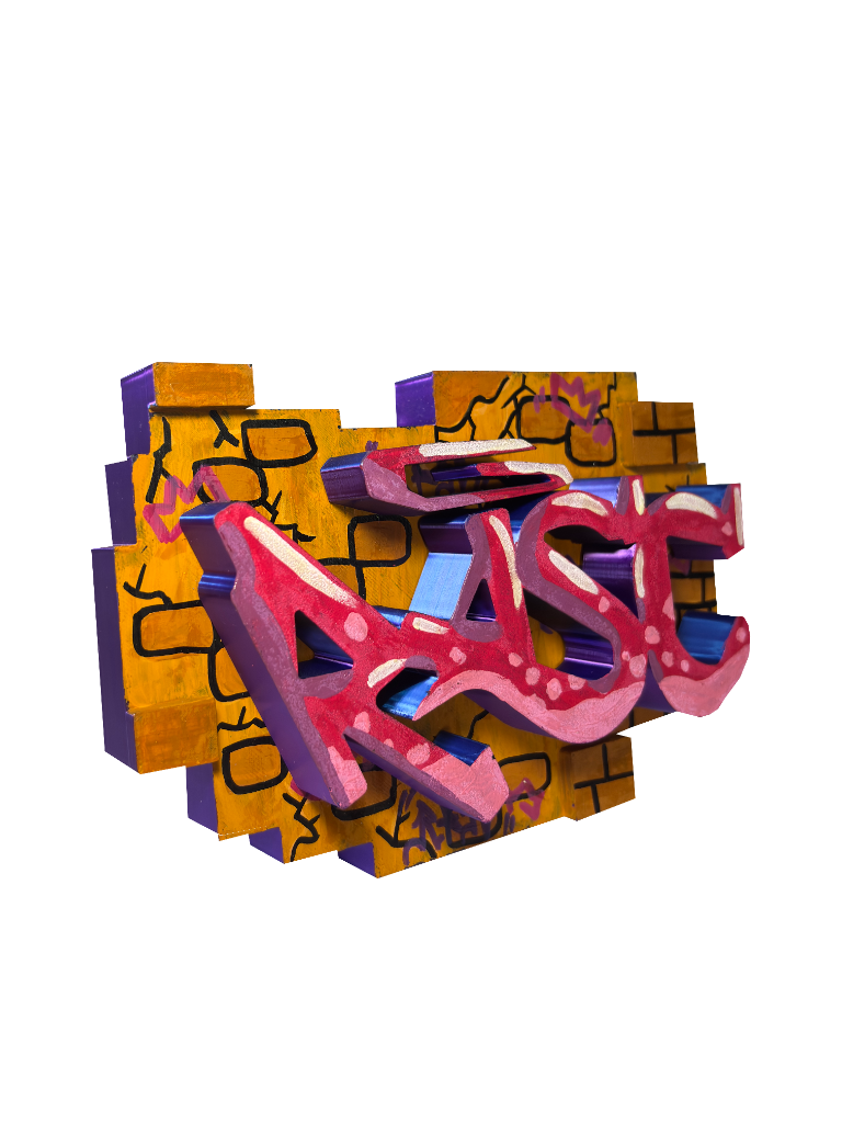 Placa Graffiti Personalizada